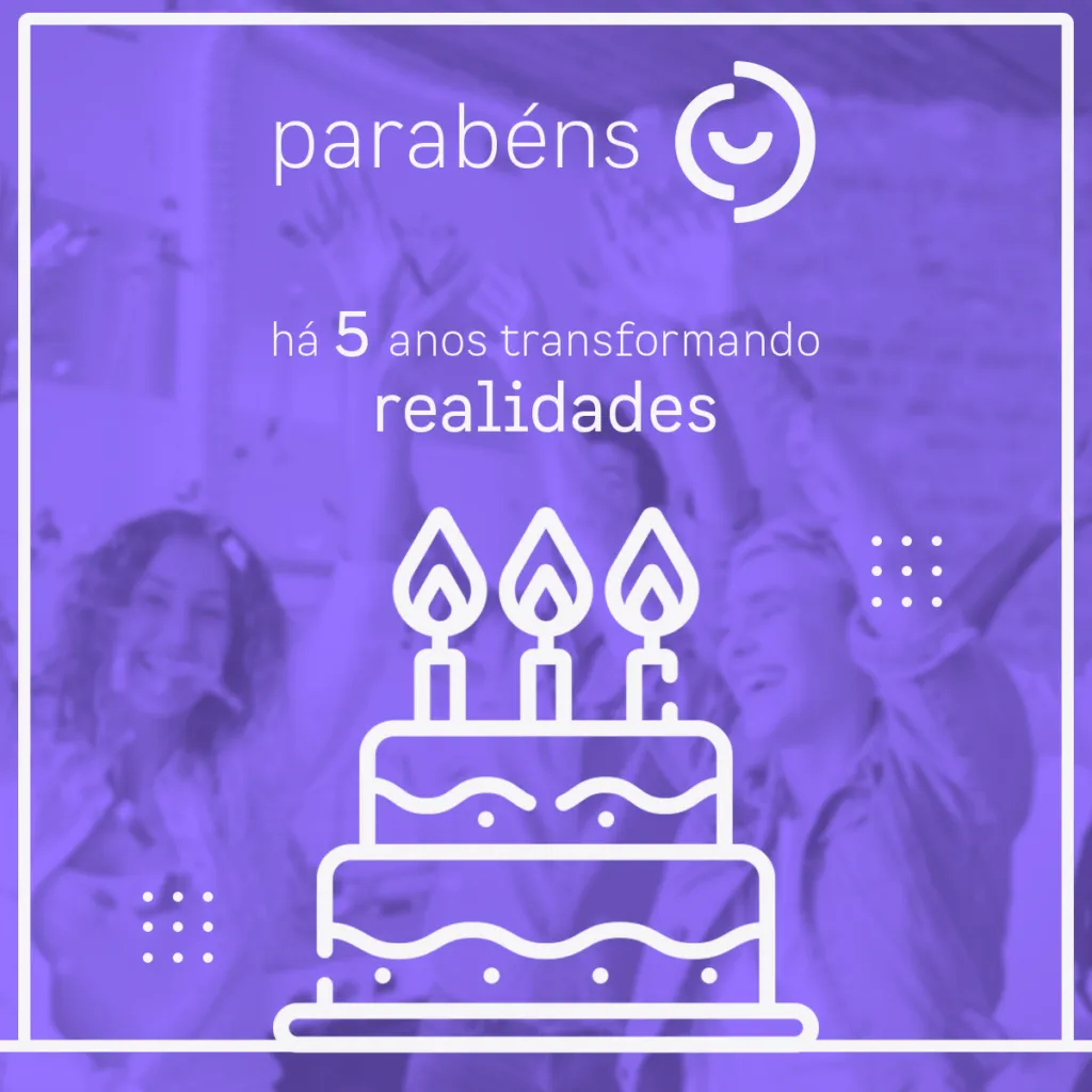 há 5 anos gerando transformação de realidades